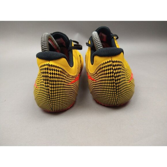 Saucony Spitfire 5 Men’s 8.5 Yellow Red S29055-16 Track And Field Spiked Cleats - Picture 4 of 11